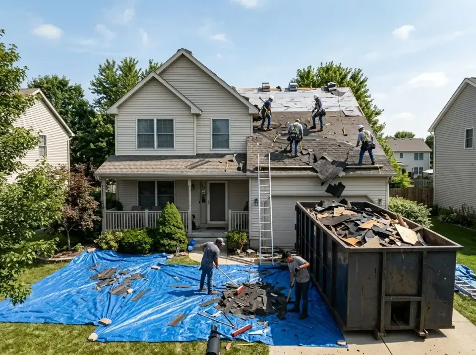 roof-replacement-debris-remova-004 — frequently asked questions, Cheapest Dumpster Rentals in Gladewater, TX